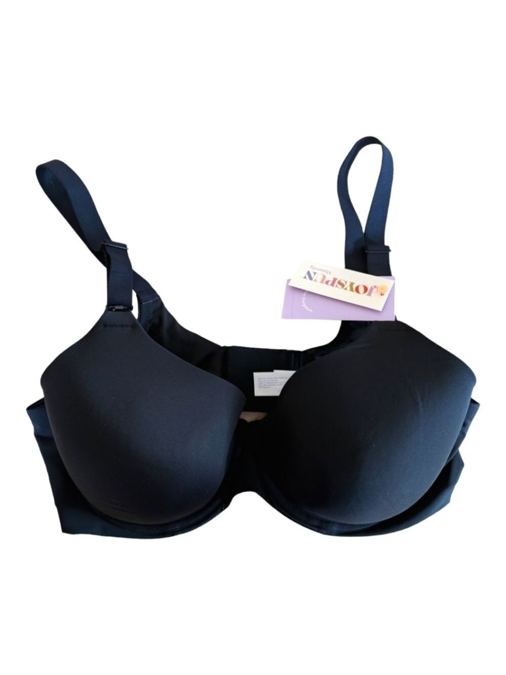NEW JoySpun Black Nursing TShirt Bra Size 40D